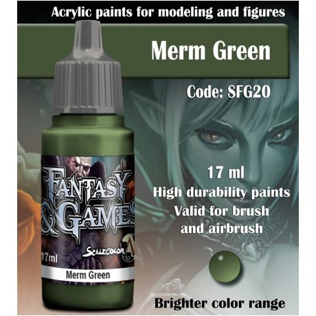 MERM GREEN - Scale 75
