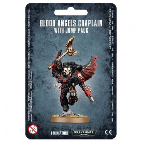 [WAR] BLOOD ANGELS CHAPLAIN WITH JUMP PACK