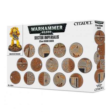 [WAR] SECTOR IMPERIALIS: 32MM ROUND BASES