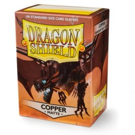 Dragon Shield Standard Sleeves - Copper matte (100 Fundas)