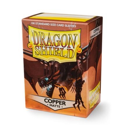 Dragon Shield Standard Sleeves - Copper matte (100 Fundas)