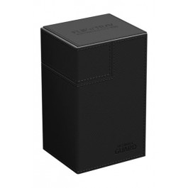 [ULT]Ultimate Guard Flip´n´Tray Deck Case 80+ Caja de Cartas Tamaño Estándar XenoSkin Negro