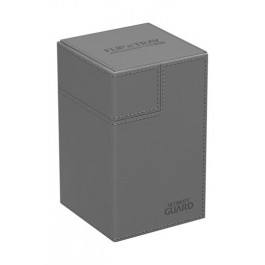 [ULT]Ultimate Guard Flip´n´Tray Deck Case 100+ Tamaño Estándar XenoSkin™ Gris