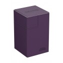 [ULT] Ultimate Guard Flip´n´Tray Deck Case 100+ Caja de Cartas Tamaño Estándar XenoSkin Violeta