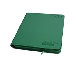 [ULT]Ultimate Guard 12-Pocket QuadRow ZipFolio XenoSkin Verde