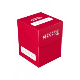 [ULT] Ultimate Guard Deck Case 100+ Caja de Cartas Tamaño Estándar Rojo