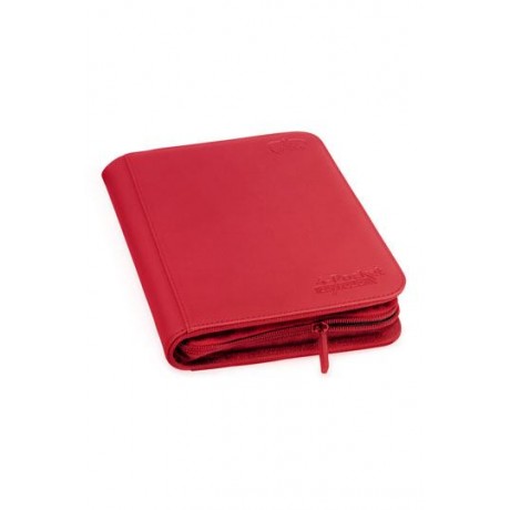 [ULT] Ultimate Guard 4-Pocket ZipFolio XenoSkin Roja