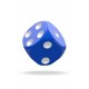 [OAK] Oakie Doakie Dice Dados D6 12 mm Solid - Azul (36)