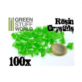 [AGS] Cristales de resina verde