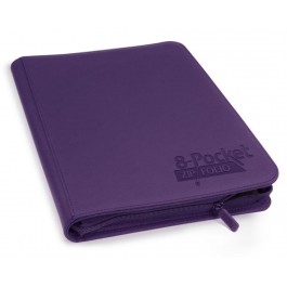 [ULT] Ultimate Guard 8-Pocket ZipFolio XenoSkin Violeta
