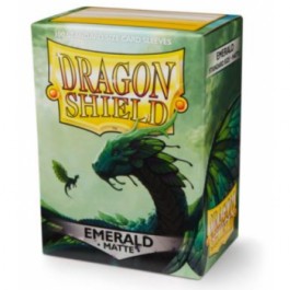 [AJC] Dragon Shield Matte Sleeves - Emerald (100 Fundas)