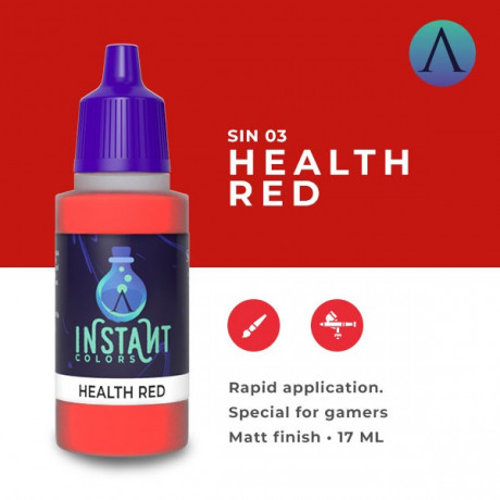 [SC75] INSTANT COLOUR Health Red - Scale 75