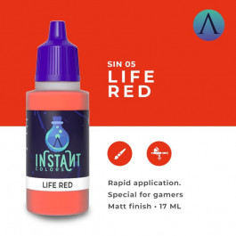 [SC75] INSTANT COLOUR Life Red - Scale 75