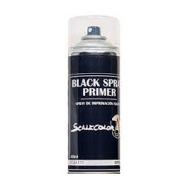 [SC75] PRIMER SPRAY BLACK 400 ML - Scale 75
