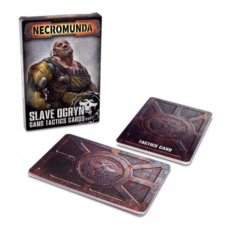 [WAR] Necromunda: Slave Ogryn Tactics Cards (Inglés)
