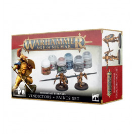 [WAR] Warhammer Age of Sigmar: Set de Pinturas + Vindicadores de los Forjados en la Tormenta