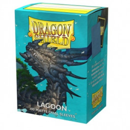 [AJC] Dragon Shield Dual Matte Sleeves - Lagoon 'Saras' (100 Sleeves)