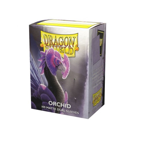 [AJC] Dragon Shield Dual Matte Sleeves - Orchid 'Emme' (100 Sleeves)