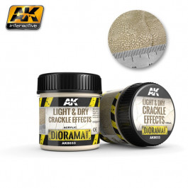 [AKI]  Light & Dry Crackle Effects - 100ml (Acrylic) Light & Dry Crackle Effects