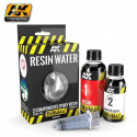 [AKI] Resin Water 2-Components Epoxy Resin - 375ml (Enamel)