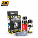 [AKI] Resin Water 2-Components Epoxy Resin - 180ml (Enamel)