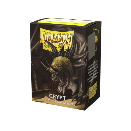 [AJC] Dragon Shield Standard Matte Dual Sleeves - Crypt Neonen (100 Sleeves)