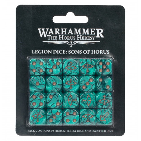 [WAR] HORUS HERESY: IMPRIAL FIST LEGION DICE