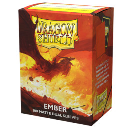 [AJC] Dragon Shield Dual Matte Sleeves - Ember 'Alaric, Revolution Kindler' (100 Sleeves)
