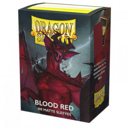 [AJC] Dragon Shield Standard Matte Sleeves - Blood Red 'Simurag' (100 Sleeves)