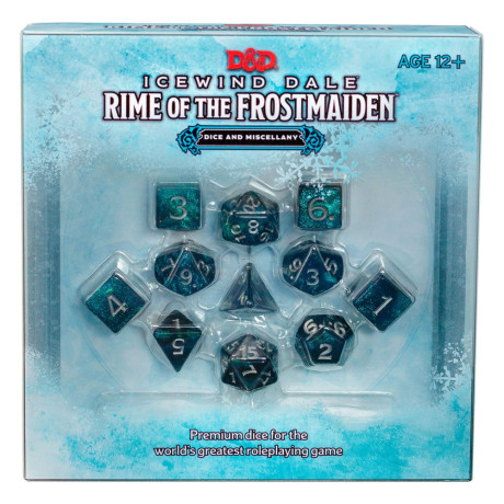 [ROL] Dungeons & Dragons RPG Dados Icewind Dale: Rime of the Frostmaiden