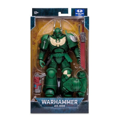 [Toy] Warhammer 40k Figura Dark Angels Assault Intercessor Sergeant 18 cm