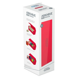 [ULT] Ultimate Guard Arkhive 400+ XenoSkin Monocolor Rojo
