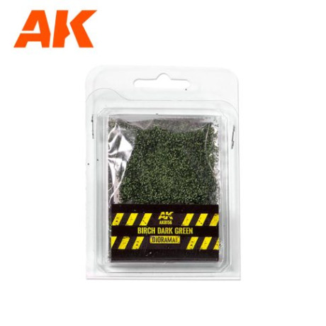 [AKI] BIRCH DARK GREEN LEAVES 28MM / 1:72 (7GR BAG)