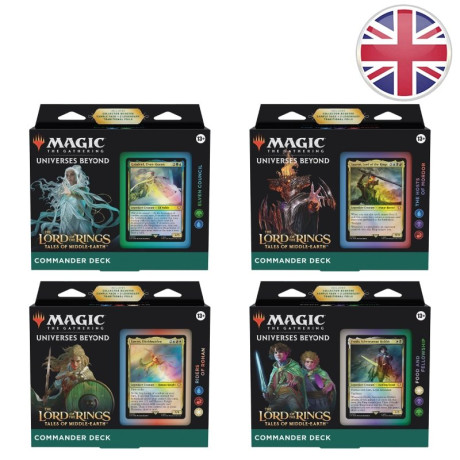 MTG [En] Magic the Gathering Commander: The Lord of the Rings: Tales of  Middle-earth: Deck Set (ENGLISH) - shark games
