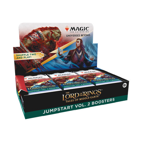 MTG - THE LORD OF THE RINGS: TALES OF MIDDLE-EARTH JUMPSTART VOL. 2 BOOSTER DISPLAY (18 PACKS) - EN