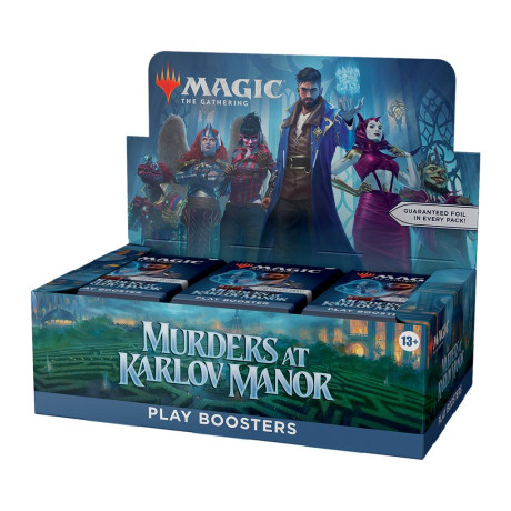 MTG - MURDERS AT KARLOV MANOR PLAY BOOSTER DISPLAY (36 PACKS) - EN