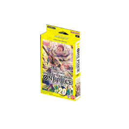 One Piece Card Game ST-20 Yellow Charlotte Katakuri Starter Deck Display