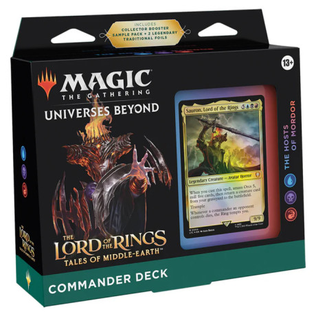 MTG [EN] Magic the Gathering Commander: The Lord of the Rings: Tales of Middle-earth: "The Hosts of Mordor" Commander Deck