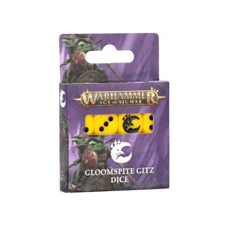 [WAR] AGE OF SIGMAR: GLOOMSPITE GITZ DICE