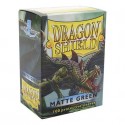 [AJC] Dragon Shield Standard Sleeves - Matte Green (100 Fundas)